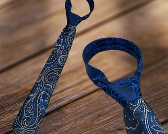 Sophisticated Men’s Contrast Knot Tie – Timeless Style with a Modern Twist