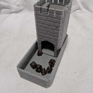 Mini dice tower