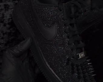 black air force 1 spikes