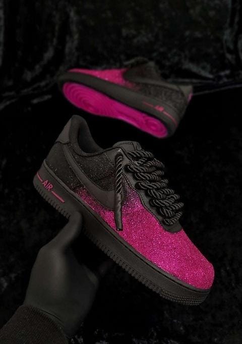 Pink air forces rope laces - Etsy 日本