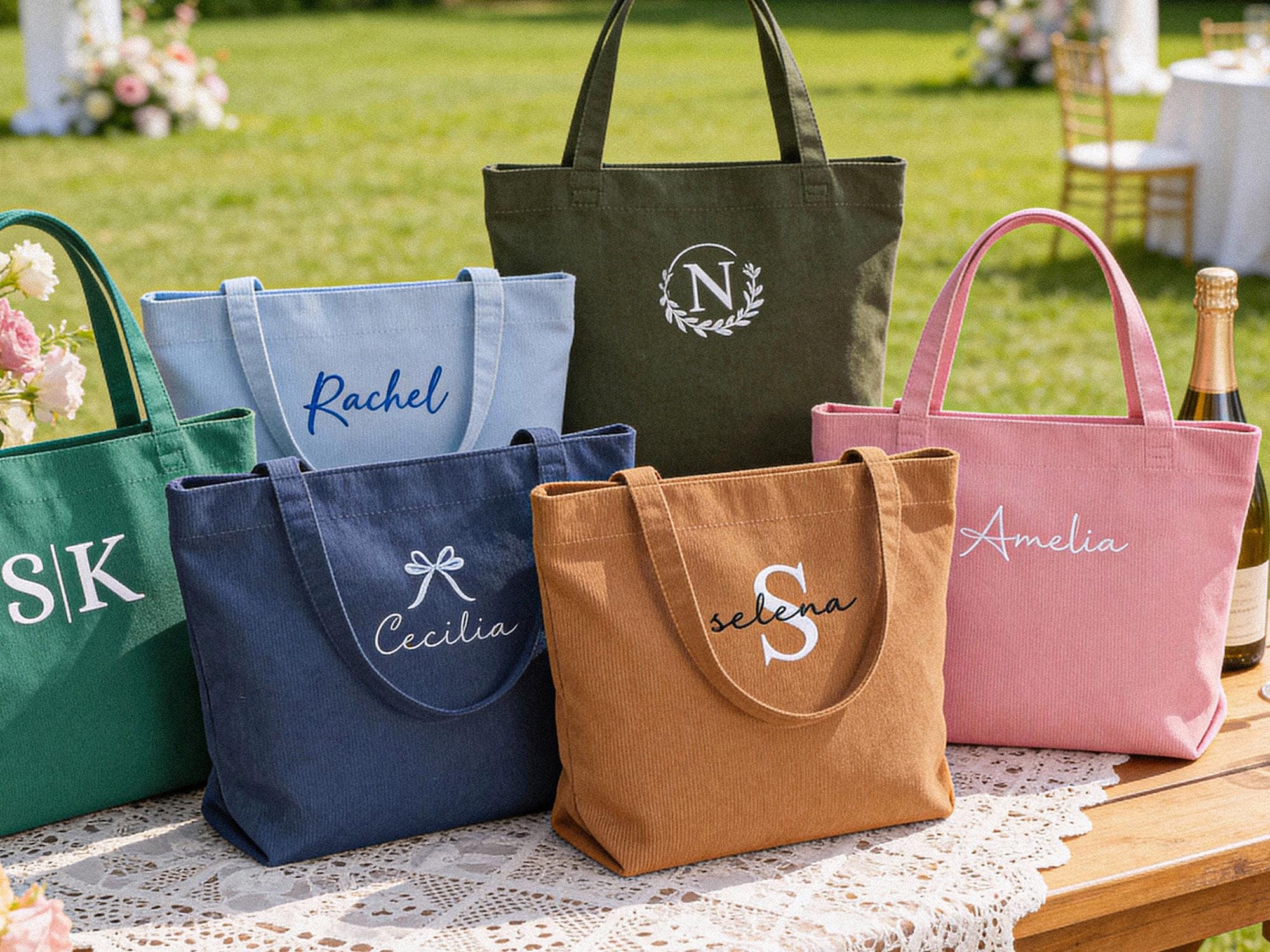 Tote Bag Borse Personalizzate - Parole di Tessuto