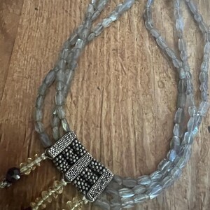 1930’s labradorite choker necklace