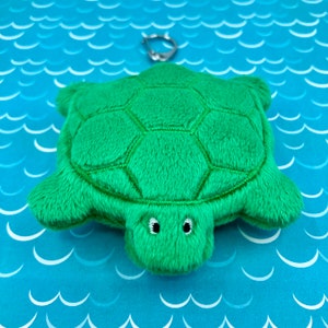 Turtle Sandbox plushie keychain Designed by Made by Aeo image 2