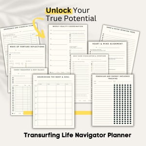 Transurfing Life Navigator Planner