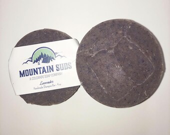 Barra de champú de lavanda