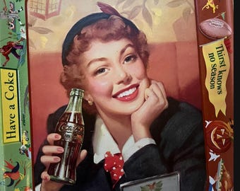 Vintage Coca Cola Tray