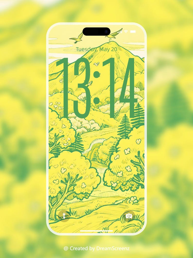 Forest Wallpaper | 4K HD for iPhone & Android | Abstract Modern Design