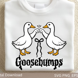 Funny Retro Goose Clipart: Sarcastic Goose Sticker (Digital Download)