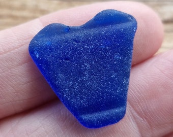 NATURAL SEAGLASS HEART | Love | Sea Glass Shard | Rare | Scottish Sea Glass | Jewelry Supplies (11690)