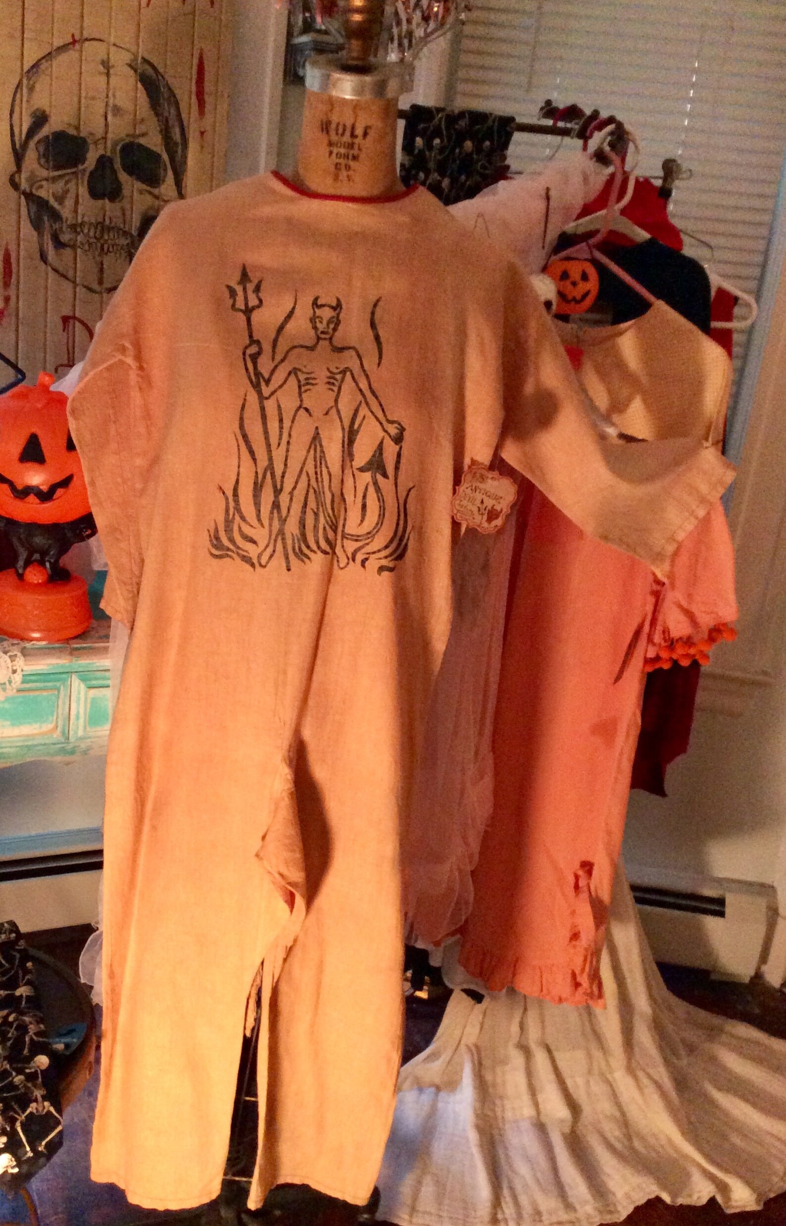 VINTAGE DEVIL COSTUME Unique 1930s / 40s Halloween / All Etsy