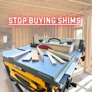 Mall för skärjigg för shims | Mönster för bordssåg för snickeri och gör-det-själv-verktyg | Träbearbetning och konstruktion
