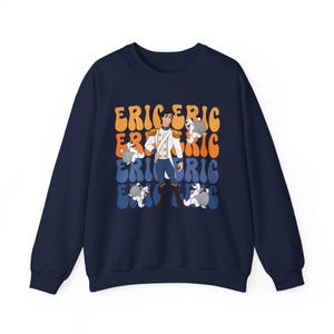 Eric Disney Graphic Crewneck Sweatshirt Unique Design Sweatshirt, Retro Vintage Style Sweatshirt