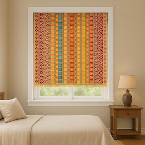Handwoven bamboo Chiq blind, sleek and modern. Perfect for minimalistic décor lovers bold style handcrafted authenticity-Indoor and Outdoor.