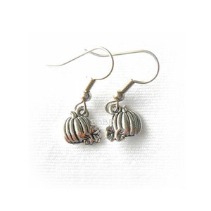 Little Pumpkin Charm Earrings : Steel Earwires . Gift Boxed