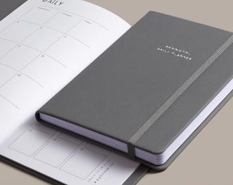 Minimalist To-Do List, Schedule & Agenda, Undated Daily Page , Productivity PDF for Instant Download