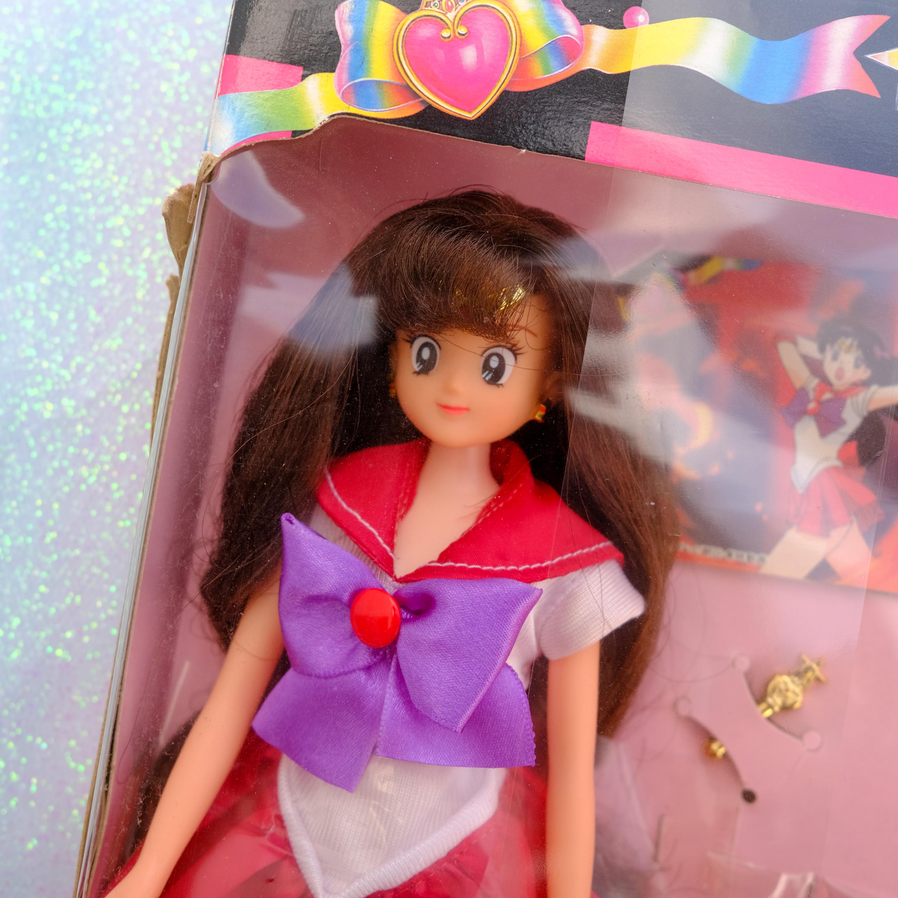 Vintage Retro Sailor Moon S Sailor Team Doll Sailor Mars (bandai