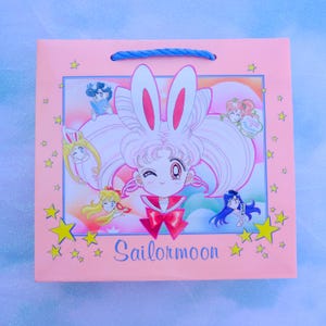 Vintage Sailor Moon &#39;Cutie Moon Bag&#39; Nakayoshi Furoku (november 1993) Zeldzaam