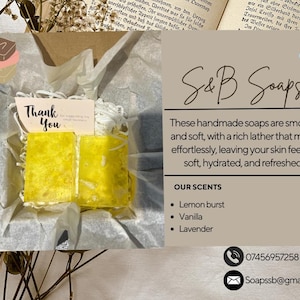 Handmade cruelty free soaps