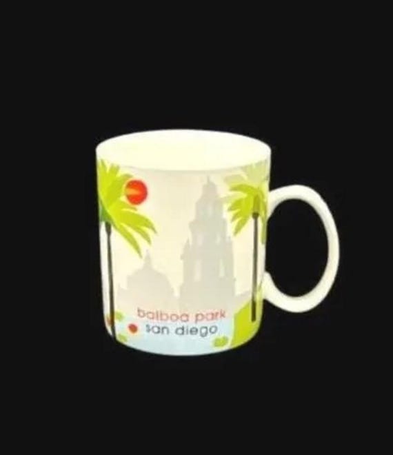Vintage 2007 Starbucks "Balboa Park" San Diego City Park Collectors Series  18oz Coffee Mug NWOT