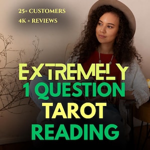 Lectura de Tarot de 1 Pregunta en la misma hora, Respuesta Psíquica Rápida y Precisa, Percepción Rápida del Tarot