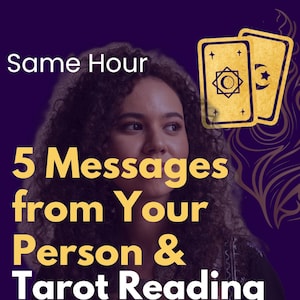 5 mensagens de amor da sua pessoa – Leitura psíquica e de tarô personalizada
