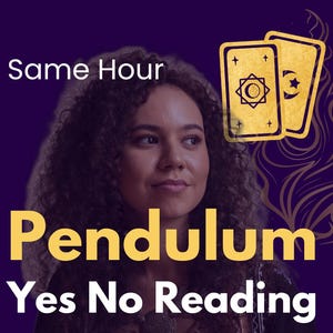 Pendel Lesung | Ja Nein Orakel Wahrsagen | Same Day Psychic Klarheit | Tarot & Pendel Ja Nein Antworten