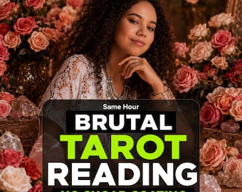 Brutal Tarot Reading | Honest No Sugar Coating Tarot | Direct Psychic Reading | Harsh Truth Spiritual Guidance & Clarity