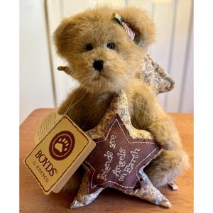 Boyd's Bear Angelica Goodfriend 8" Plush "Friends Are Angels On Earth" Jointed image 1
