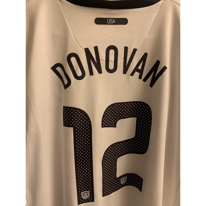 Nike USA soccer usmnt home jersey landon Donovan #12 size xxl rare vintage image 9