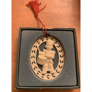 Vintage Lenox Drummer Boy Christmas Ornament 1986