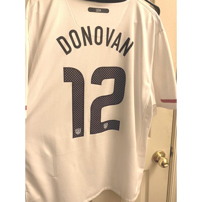 Nike USA soccer usmnt home jersey landon Donovan #12 size xxl rare vintage image 1