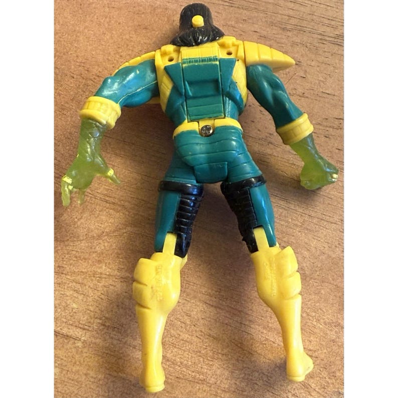 1994 Vintage Toy Biz Marvel Iron Man Mandarin Loose Action Figure lata 90. zdjęcie 3