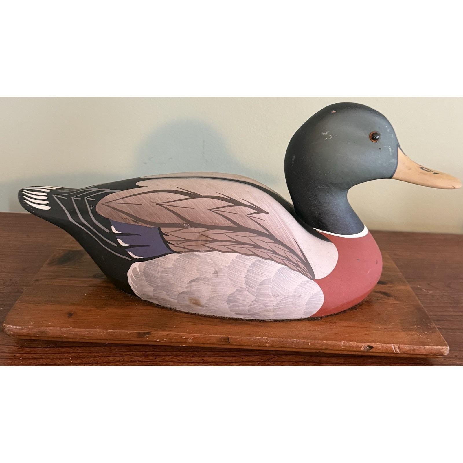 デコイ　stoney point decoys サイン入り　置物　鴨　彫刻 Stoney Point Decoys - Etsy UK