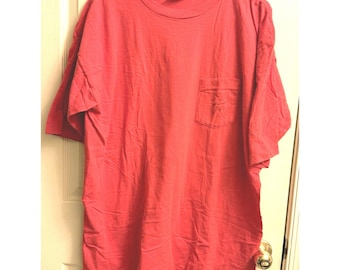 Vintage 1990-tals Marlboro Country Store Cigarettes T-shirt Röd Herr XL OSFA