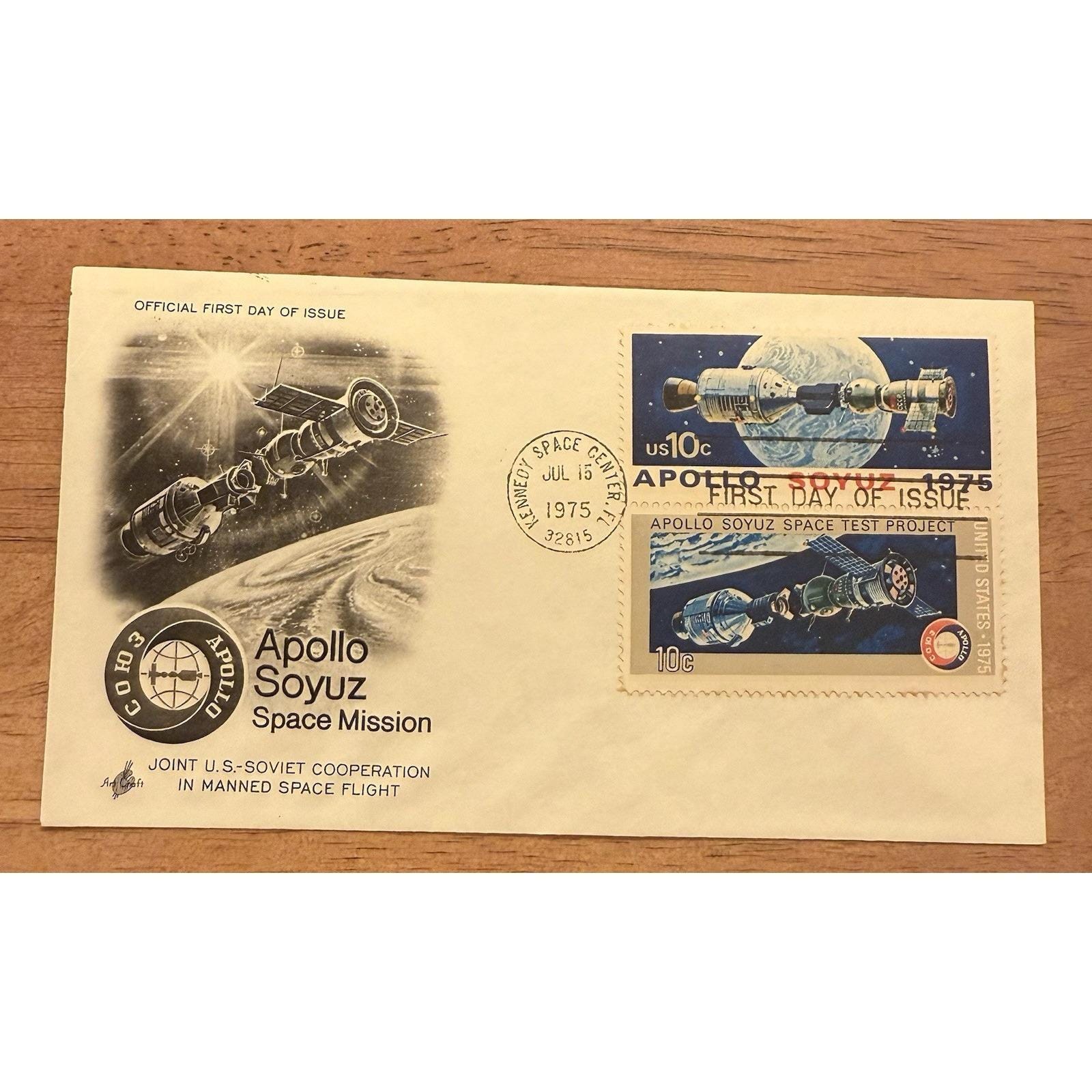 Apollo Soyuz Stamp - Etsy