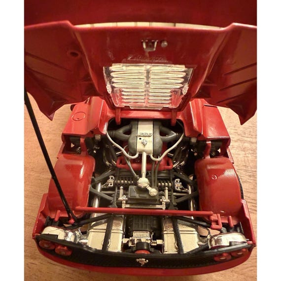 BURAGO CLASSIC 1995 FERRARI F50 Diecast 1/18 Scale Model Car (made