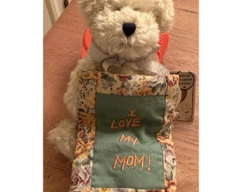 vtg Boyds Bears I love my mom 6" plush stuffed animal special occasion edition