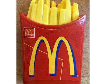Mc Donalds French Fry Flip Cell Phone Happy Meal Toy 1999 No Sound