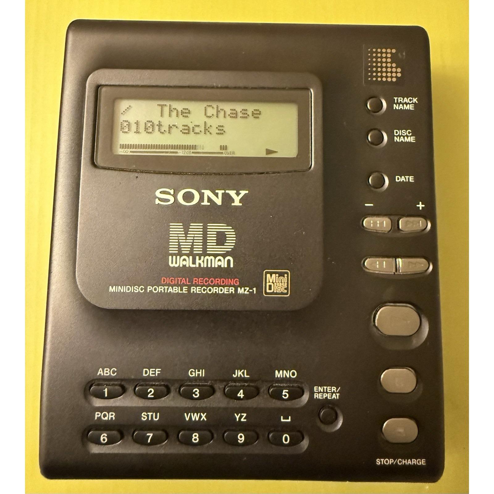 SONY ソニー MD WALKMAN MZ-1 ポータブルMDレコーダー SONY MZ-1 MD Minidisc Walkman Portable Recorder Bundle W