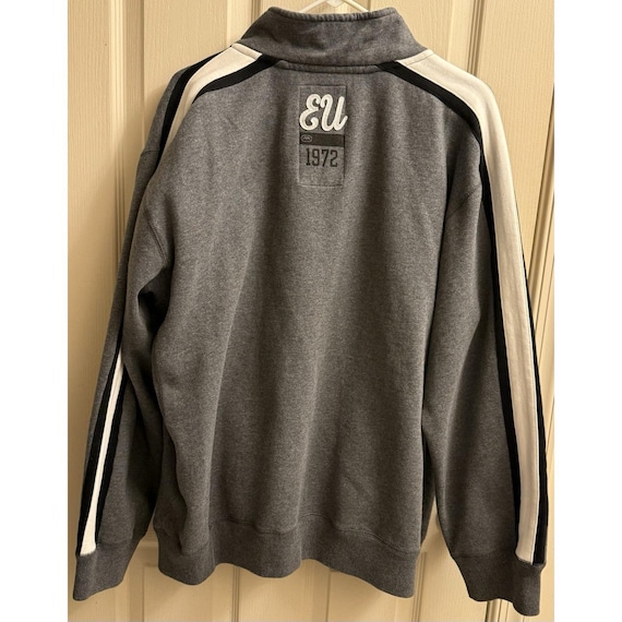 Vintage Y2K Ecko Unltd 72 Men's Zip up Sweatshirt Size XL Gray