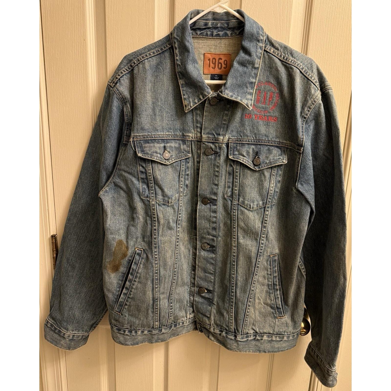 1969 Gap Jean Jacket - Etsy UK