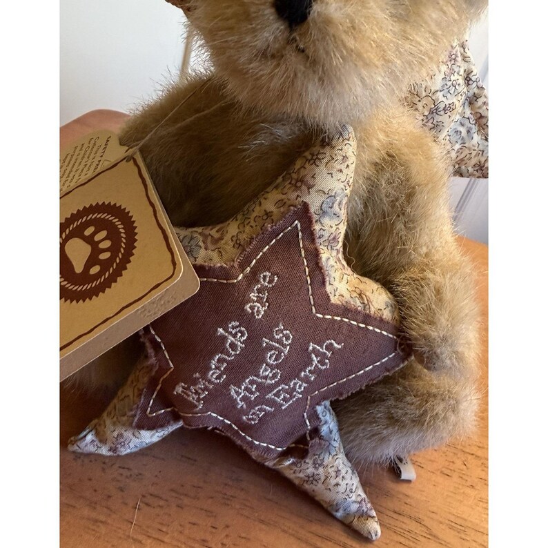 Boyd's Bear Angelica Goodfriend 8" Plush "Friends Are Angels On Earth" Jointed image 3