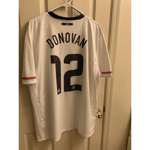 Nike USA soccer usmnt home jersey landon Donovan #12 size xxl rare vintage image 7