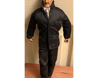 Vintage JESSE VENTURA 1999 Actionfigur. Handlingsman, guvernör i Minnesota.