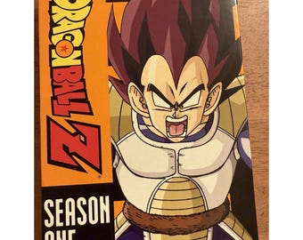 Dragon Ball Z: Season 1 (DVD Box Set, 2006) Vegeta Saga Tested EUC