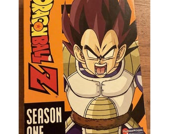 Dragon Ball Z: Season 1 (DVD Box Set, 2006) Vegeta Saga Tested EUC