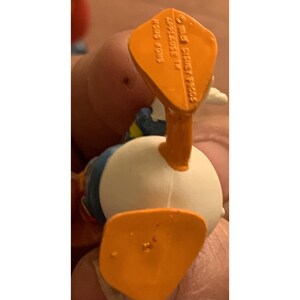 Vintage Walt Disney Miniature Tiny PVC Figures Mickey Mouse and Donald Duck 2" image 5