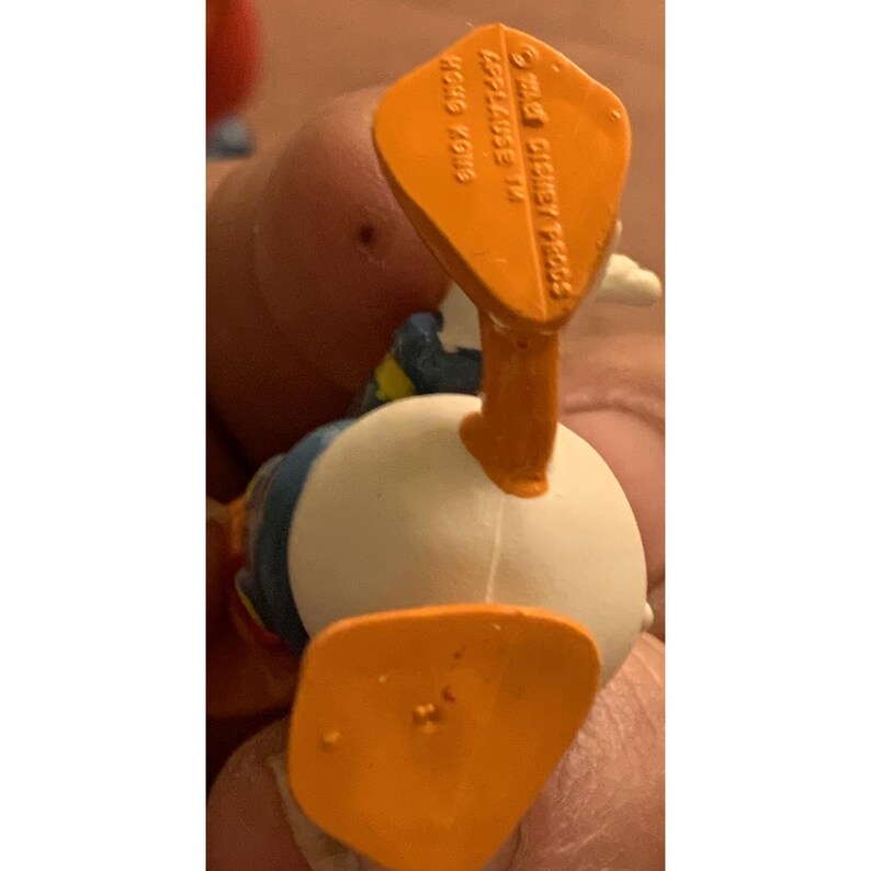 Vintage Walt Disney Miniature Tiny PVC Figures Mickey Mouse and Donald Duck 2" image 5