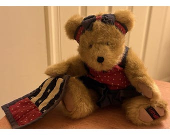 Boyd's Bears - Stuffed Katie B Bearyproud W/ Tag 10" #918341