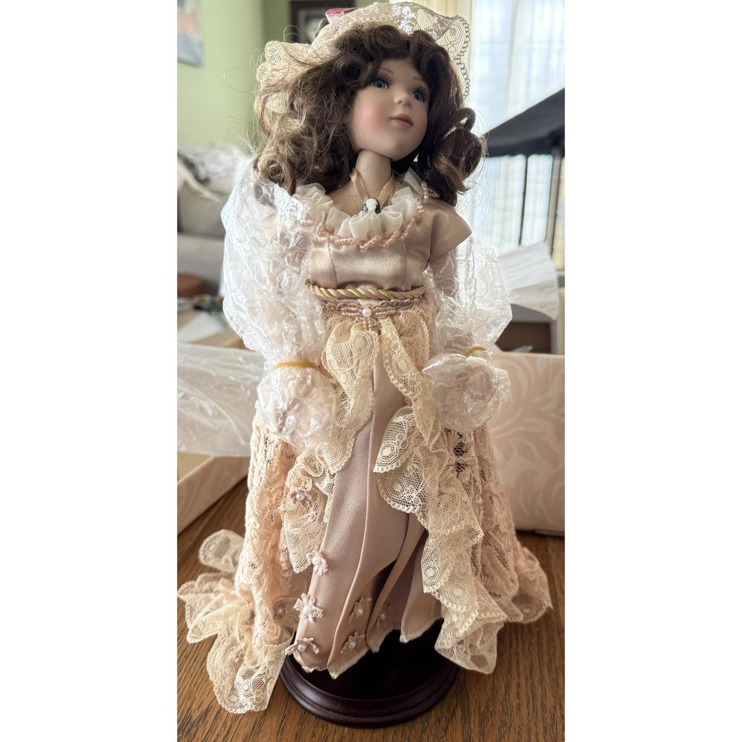 Vintage Antique Bisque Doll Limoges Carat Marie 289/2400 Limited